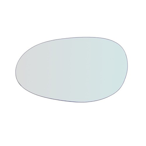 Vetro specchio nudo - vetro, adesivo